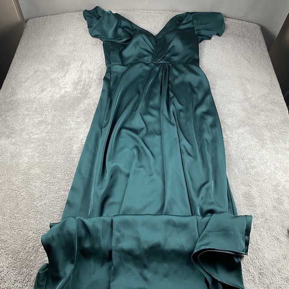 Azazie Dresses & Skirts - Azazie Sleeveless Floor-Length Maxi Bridesmaid Dress Formal Gown Womens Size A12
